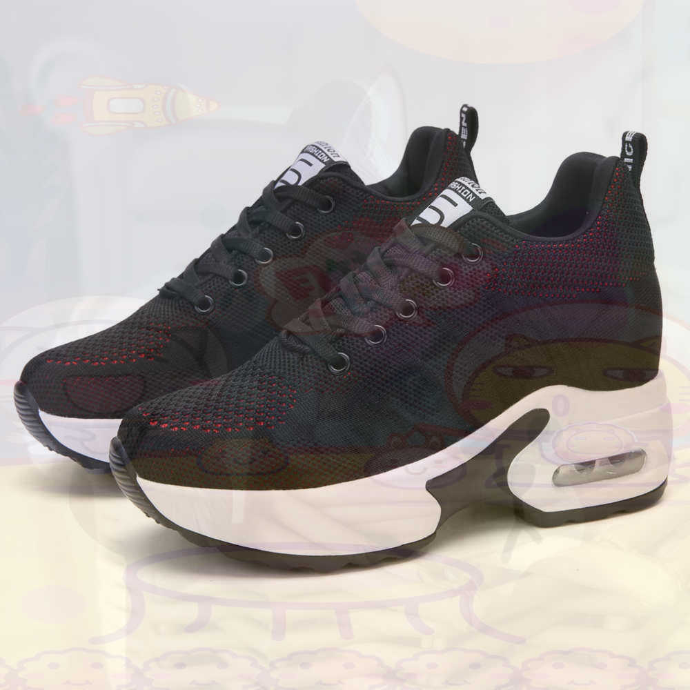 Badminton Center - สีแดงขนาด 36 รองเท้าผู้หญิงเทนนิสสีดํา BOOT ผู้หญิงฤดูร้อนรองเท้าผ้าใบกีฬาแนวโน้มแสดง Skor