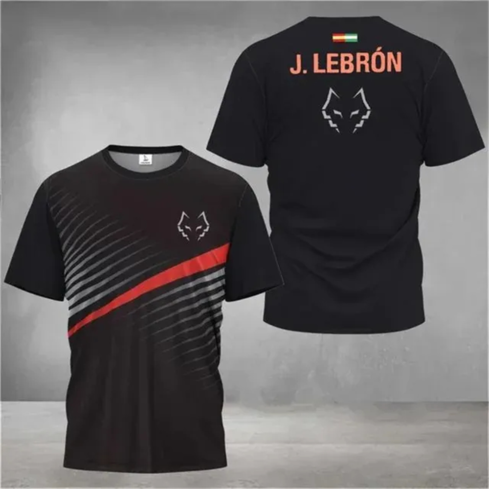Badminton Center - ฤดูร้อนใหม่ผู้ชายแบดมินตันและปิงปองไล่ระดับสีลายพิมพ์ระบายอากาศคอกลมเสื้อยืดกลางแจ้งสบายๆกีฬา
