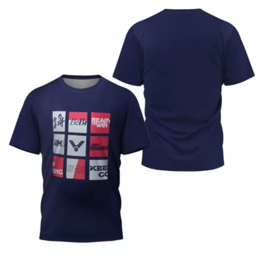 เสื้อยืดแบดมินตันผู้ชายลายเลเซ - Badminton Wallpaper บทวิจารณ์และราคา
