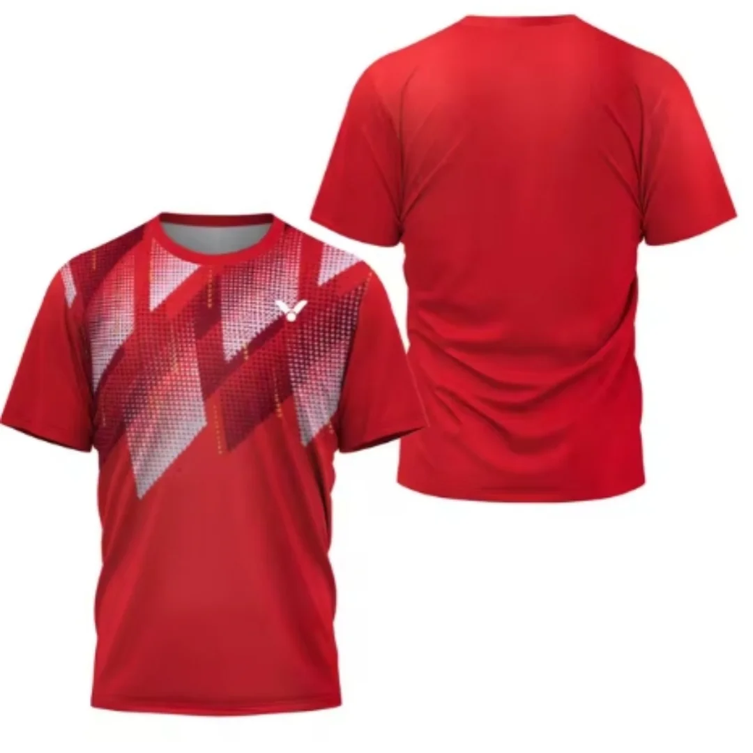 เสื้อยืดแบดมินตันผู้ชายลายเลเซ - Badminton Wallpaper บทวิจารณ์และราคา