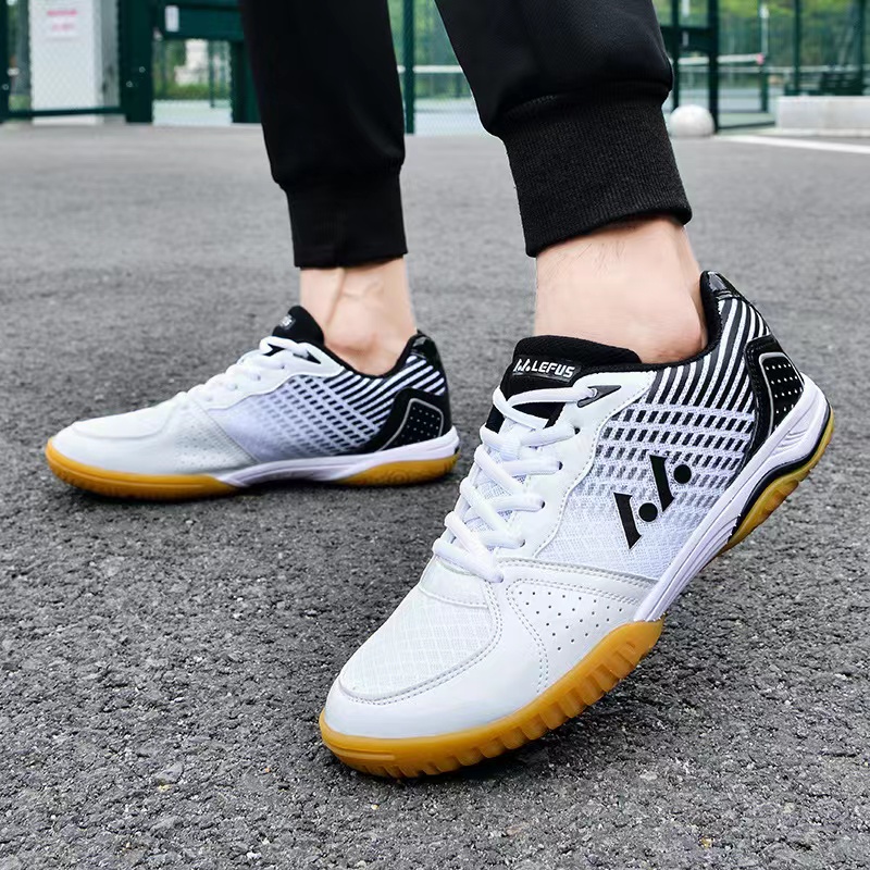 LEFUS คุณภาพผู้ชายผู้หญิงรองเท - Badminton Center บทวิจารณ์และราคา