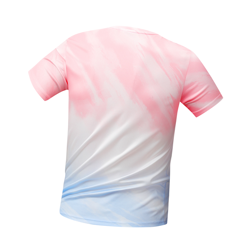 เสื้อยืดแขนสั้นสำหรับออกกำลังก - Badminton Wallpaper บทวิจารณ์และราคา