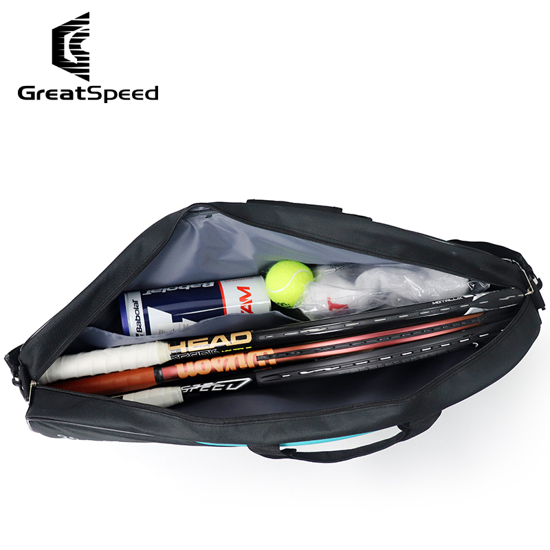 เกรทสปีด 3-6 ชิ้นกระเป๋ากีฬาเท - Backpack Racket Bag บทวิจารณ์และราคา